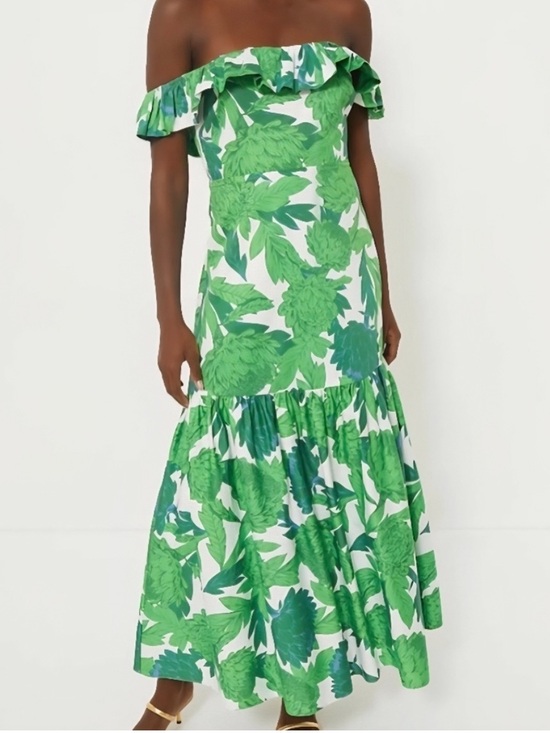 Tuckernuck Dresses & Skirts - NWT Tuckernuck Hyacinth House Dandelion Floral Off-the-Shoulder Giselle Dress XS